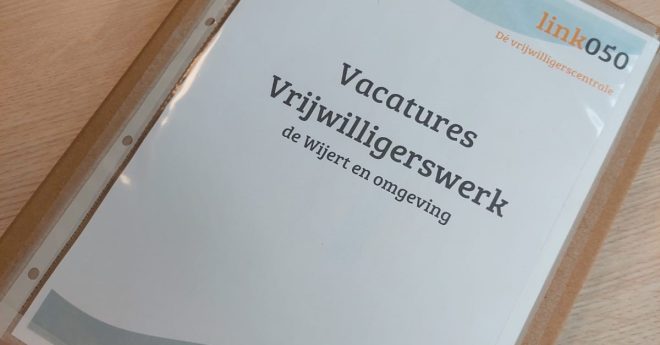 Wijkmappen vol vrijwilligerswerk